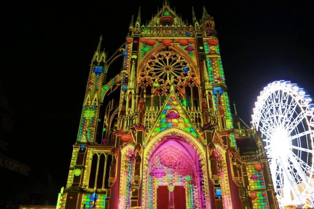 F2 65M2 Parking Prive Avec Une Belle Vue Metz Luaran gambar